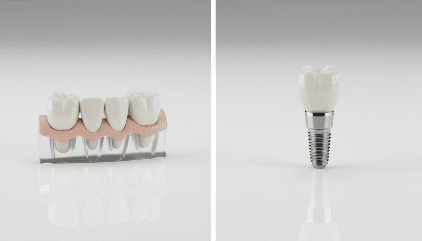 Мостовидный протез или имплант: что выбрать при потере зуба